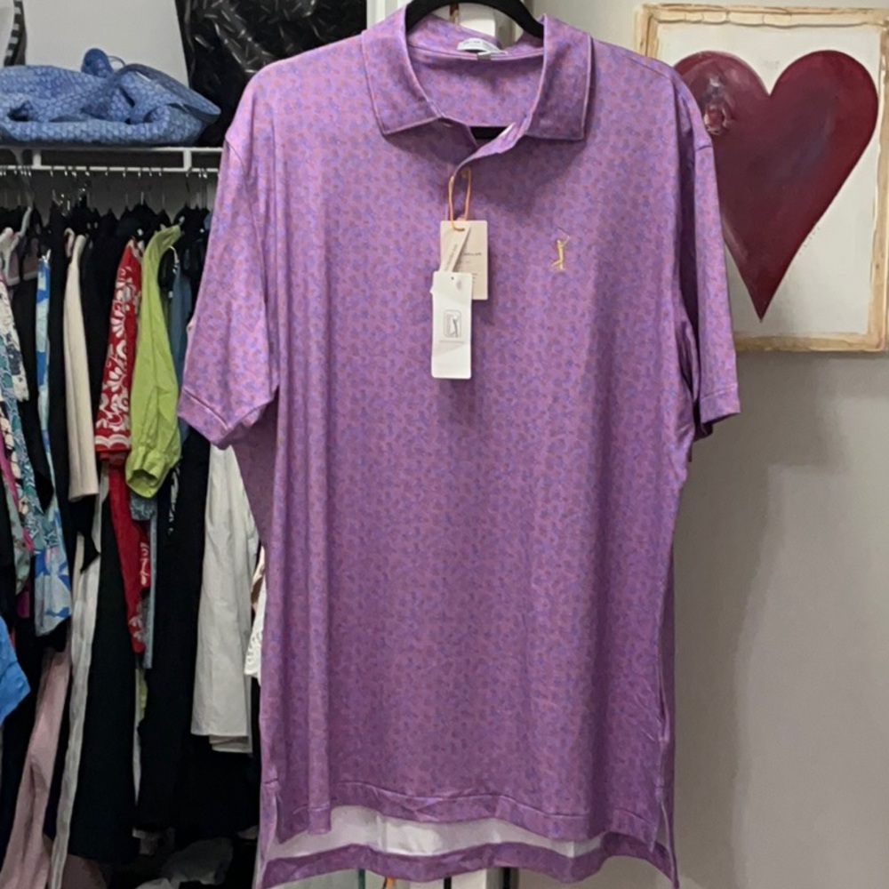 NWT Peter Millar PGAPlayers Club Golf Shirt